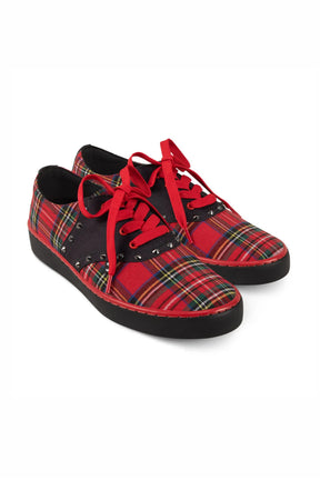 Rebel Tartan Women's Casual Sneakers