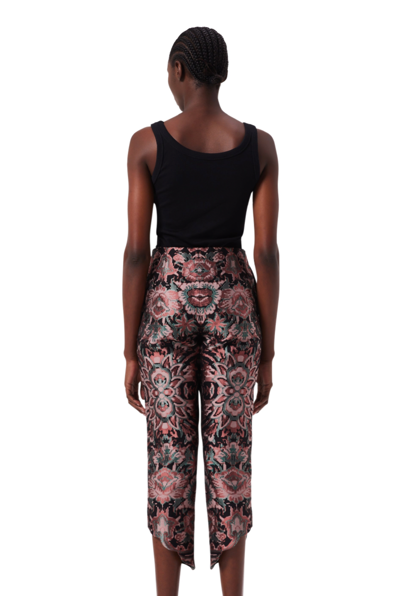 Bract Trousers in Scalloped Elysium