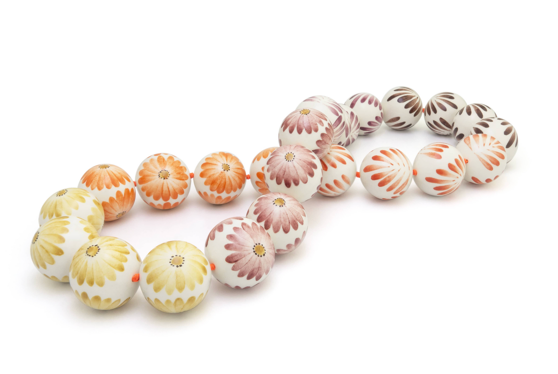 CARMEN Artisan Ceramic Maxi Sphere Necklace