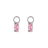 Pavé Silver Earring Charm