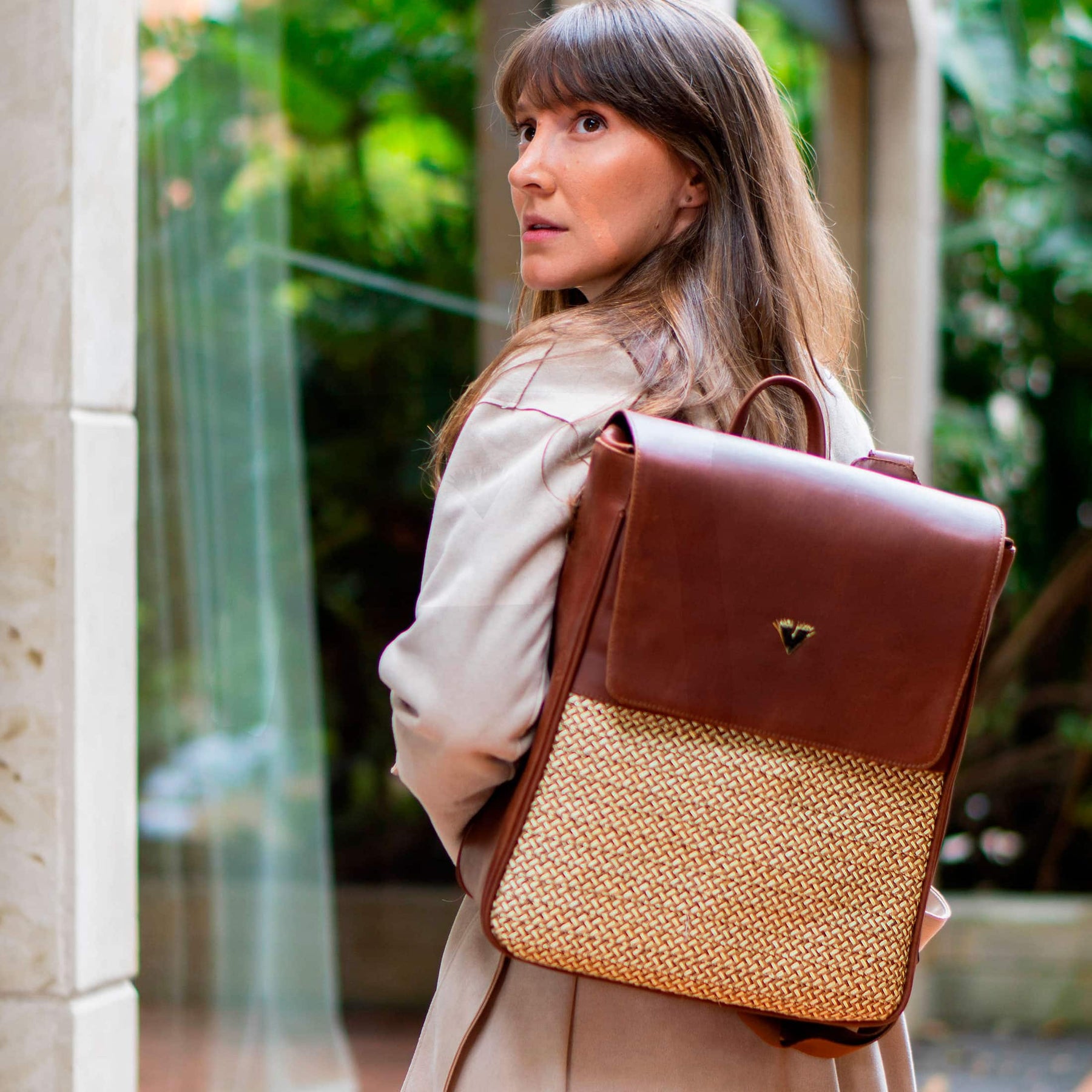 Brown  Leather Elite Laptop Backpack – Handmade Work Backpack with Pockets, Luxury Leather Bag