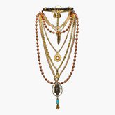 Punu Multi-Chain Necklace