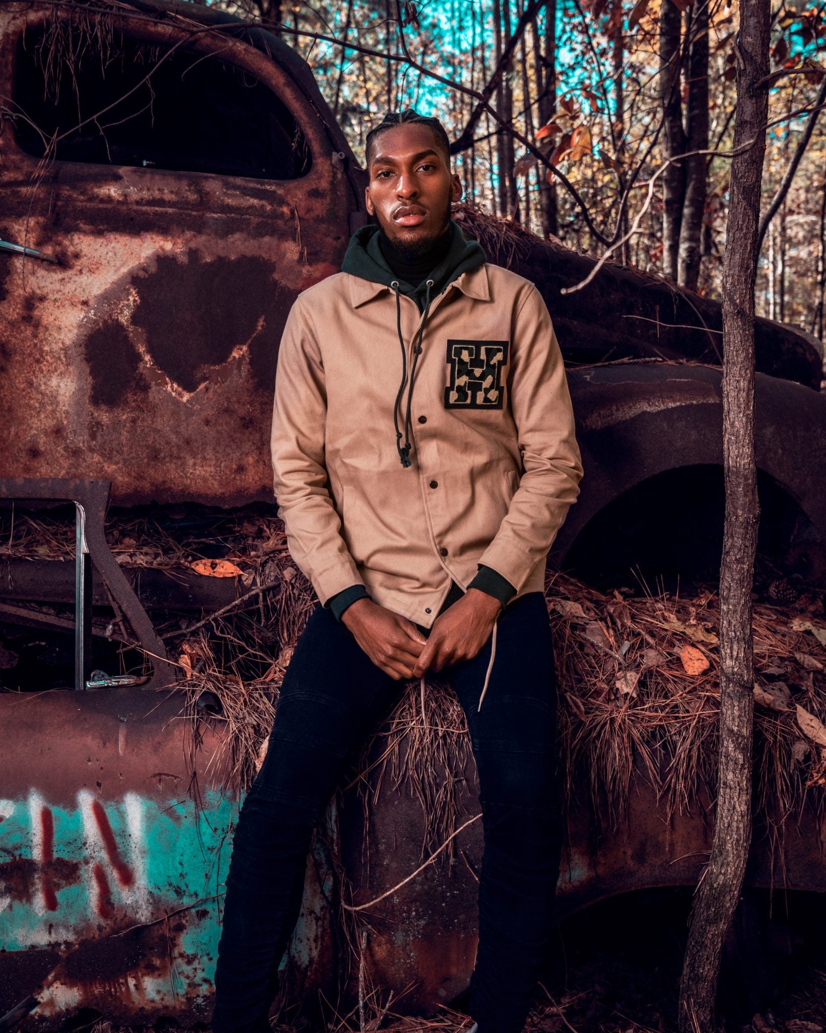 "Prospecting" Coach Jacket