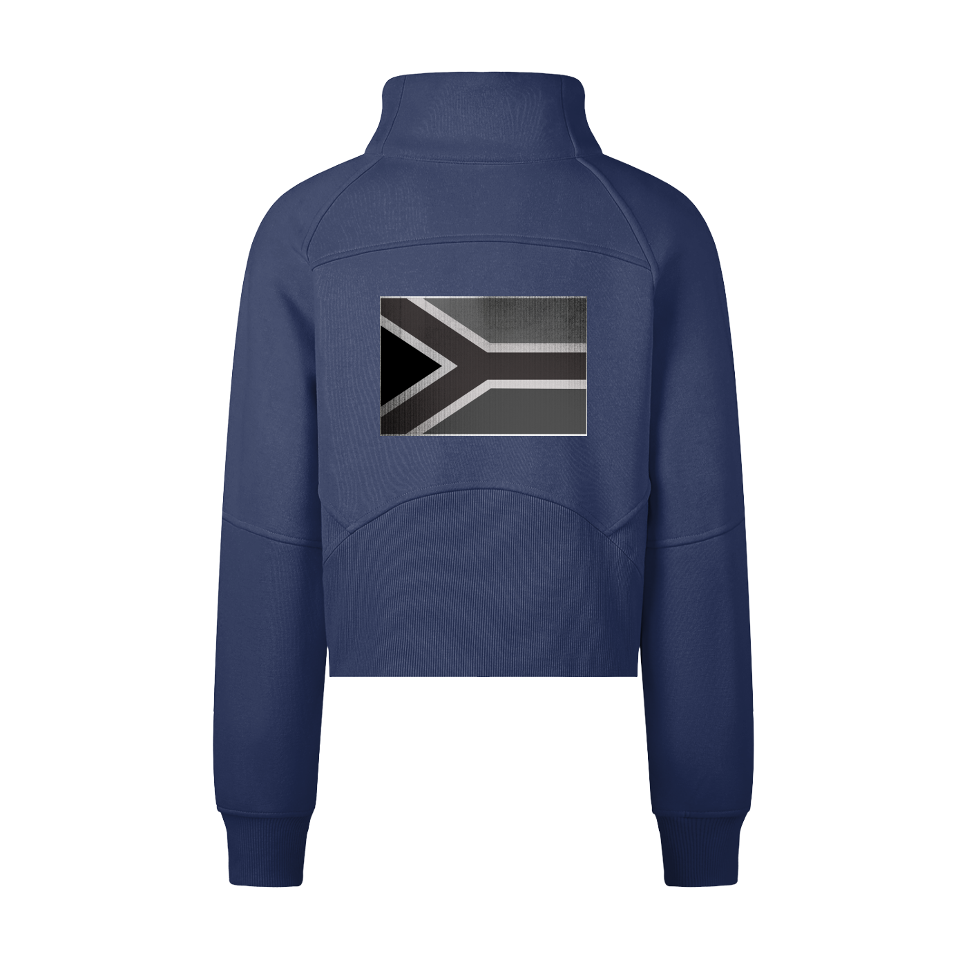 Women Cropped Half-Zip Sweatshirt