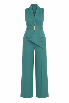 Sea Green Waist Coat & Trouser