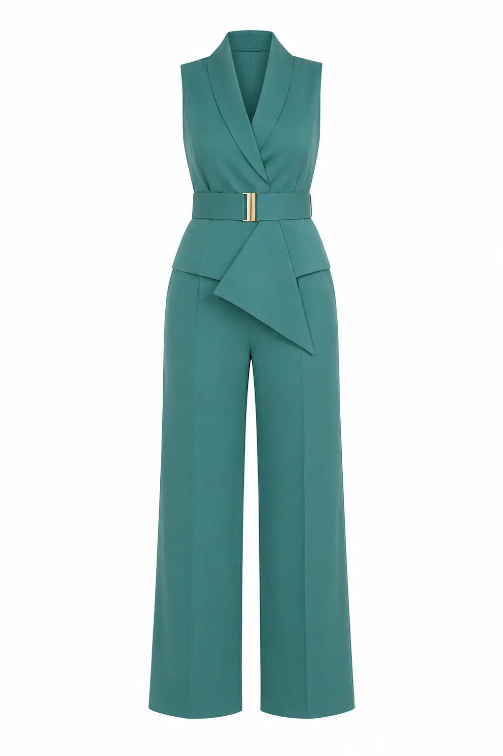 Sea Green Waist Coat & Trouser