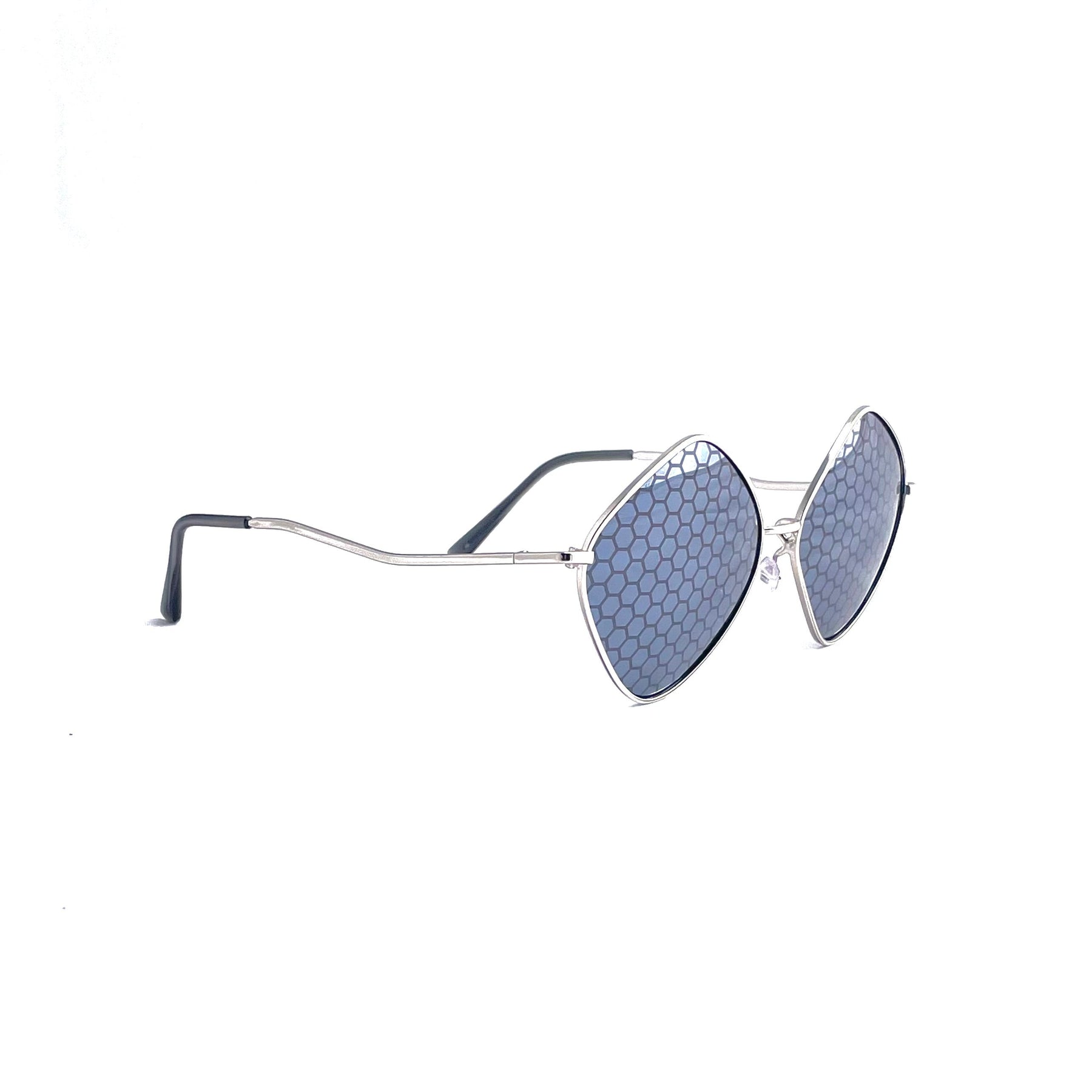 Vamp Polarized Sunglasses (Silver)