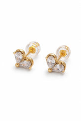 The Fairfax Heart Studs