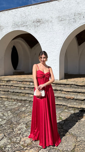 Vestido Princesa Rojo