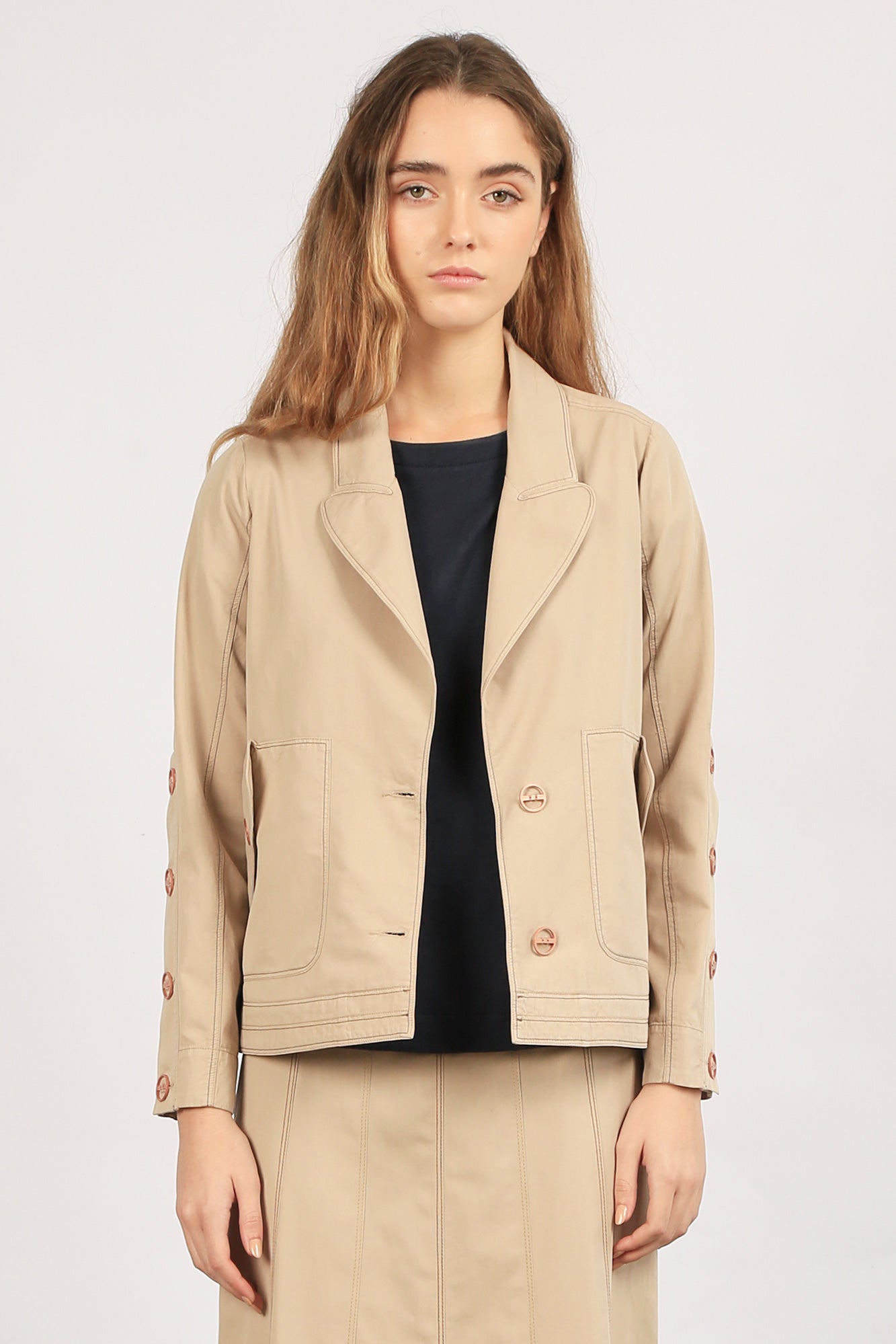 Aya Jacket | Beige