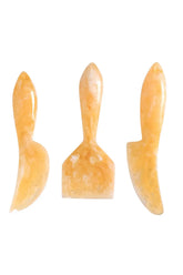 Resin Cheese Knife, Peach  (set Of 3)  - 6 Inches