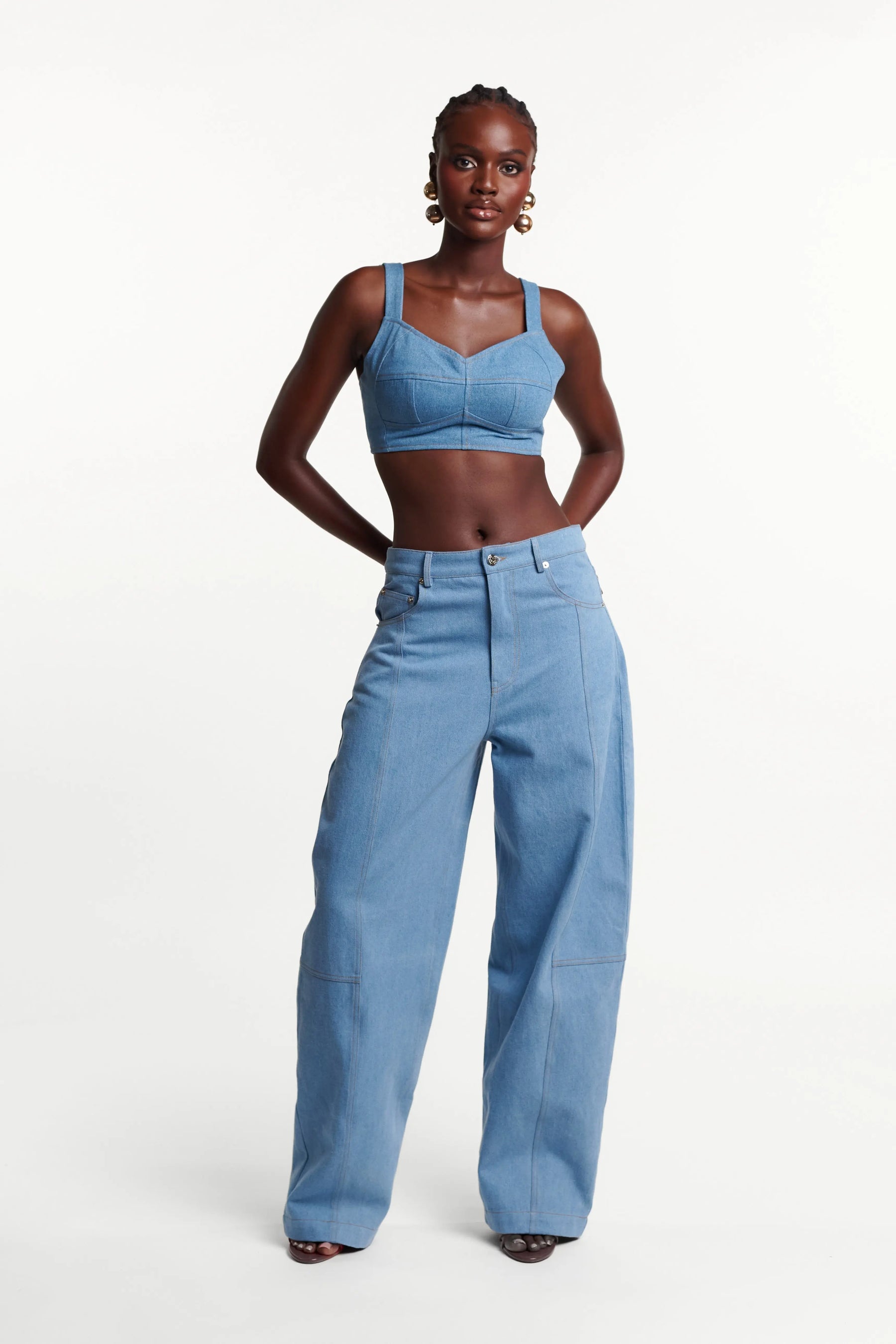 Light Denim Ira Pants