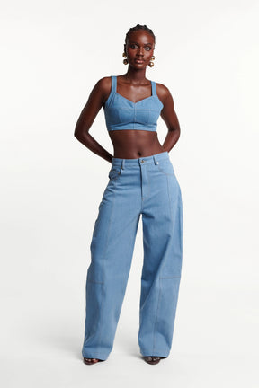Light Denim Ira Pants