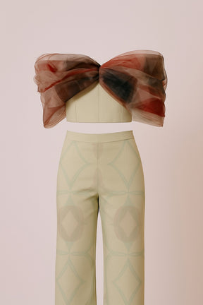 Tessa Tulle Bow Corset