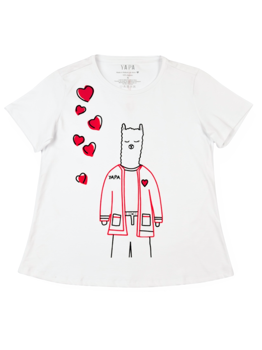 Alpaca graphic T-Shirt Love