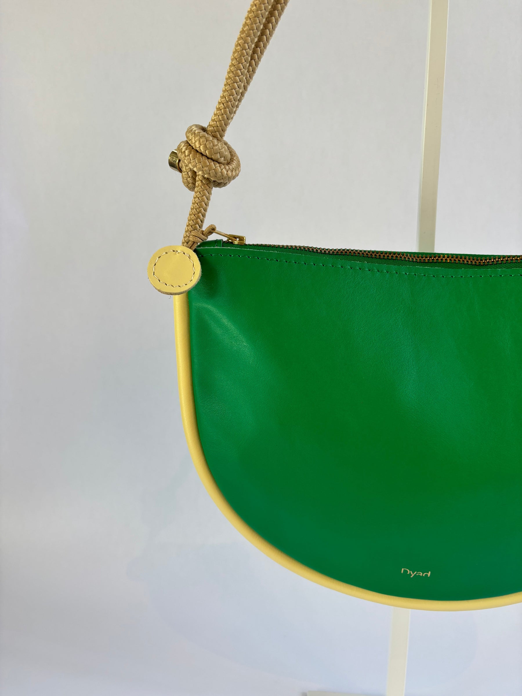 Selene Bag - Lawn Green / Butter (Sample)