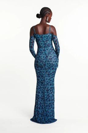 AZI Off shoulder Maxi Dress