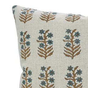 Artisan Hand Made Block Print Pure Linen Pillow Cover- Inderdhanush
