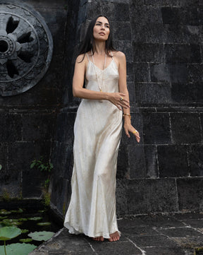 Messenger Priestess - Luxury Silk Slip Dress