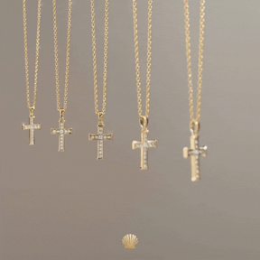 Luminous Cross Pendant Necklace