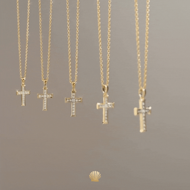Luminous Cross Pendant Necklace