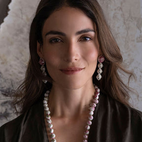 CARMEN Mini Ceramic Spheres Necklace