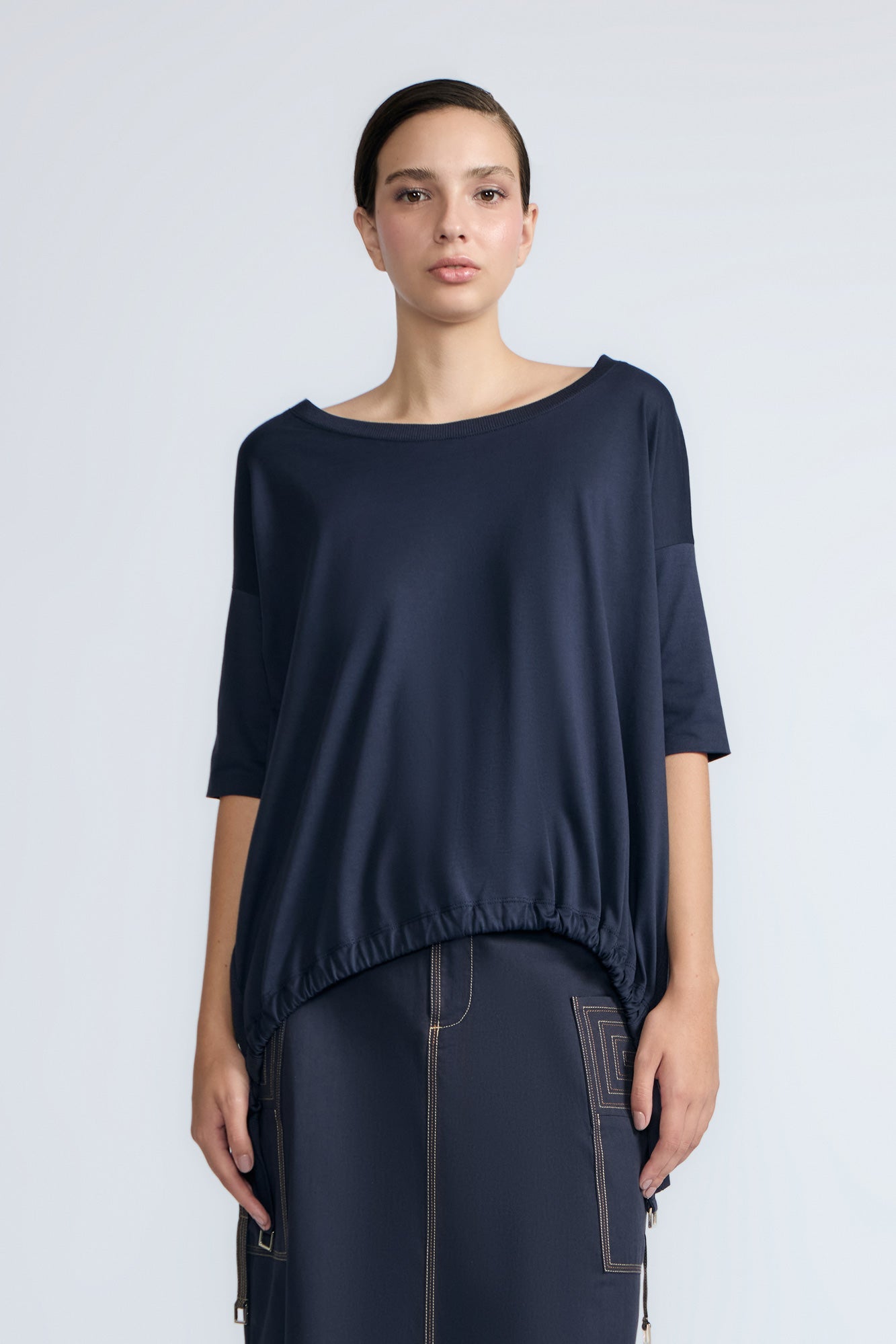 Amaya Top | Navy