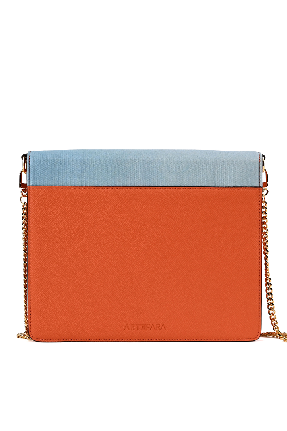 Artepara Summer Signature Hand-Embroidered Leather Clutch
