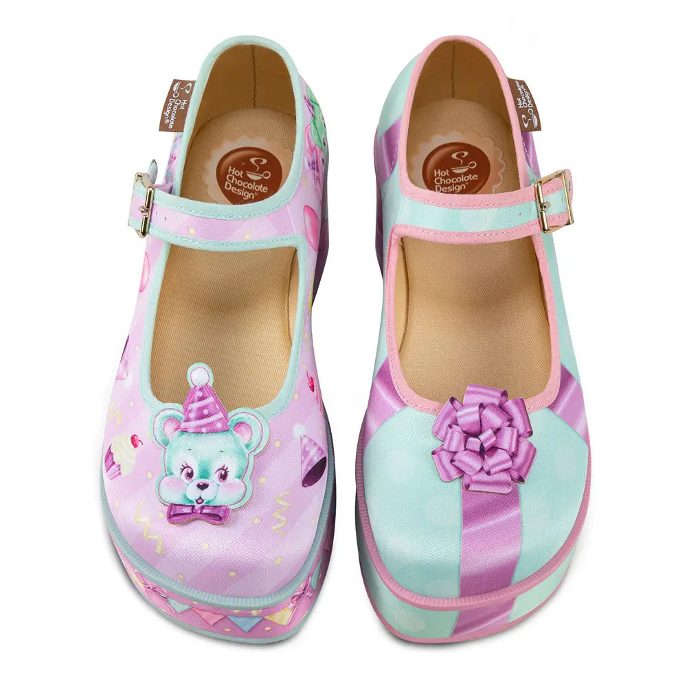Birthday Buddies Women's Mary Jane Platforms