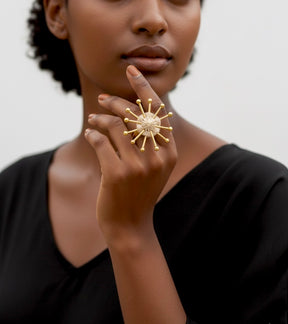 Lububi Spider Web Ring (S)