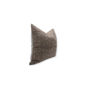 Farmhouse Décor Thick Linen Block Print Pillow Cover-Pishta