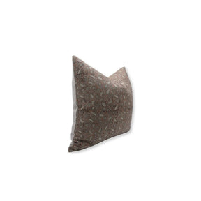 Farmhouse Décor Thick Linen Block Print Pillow Cover-Pishta