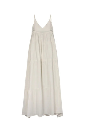 TIEMPOS Dress Beige
