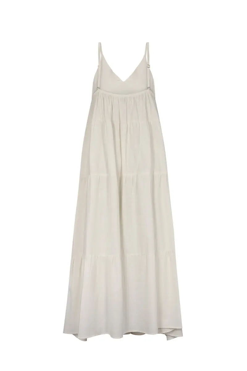 TIEMPOS Dress Beige