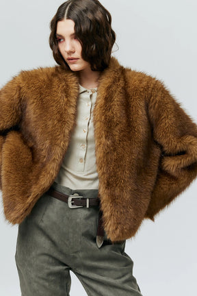 CAMILLE FAUX FUR JACKET
