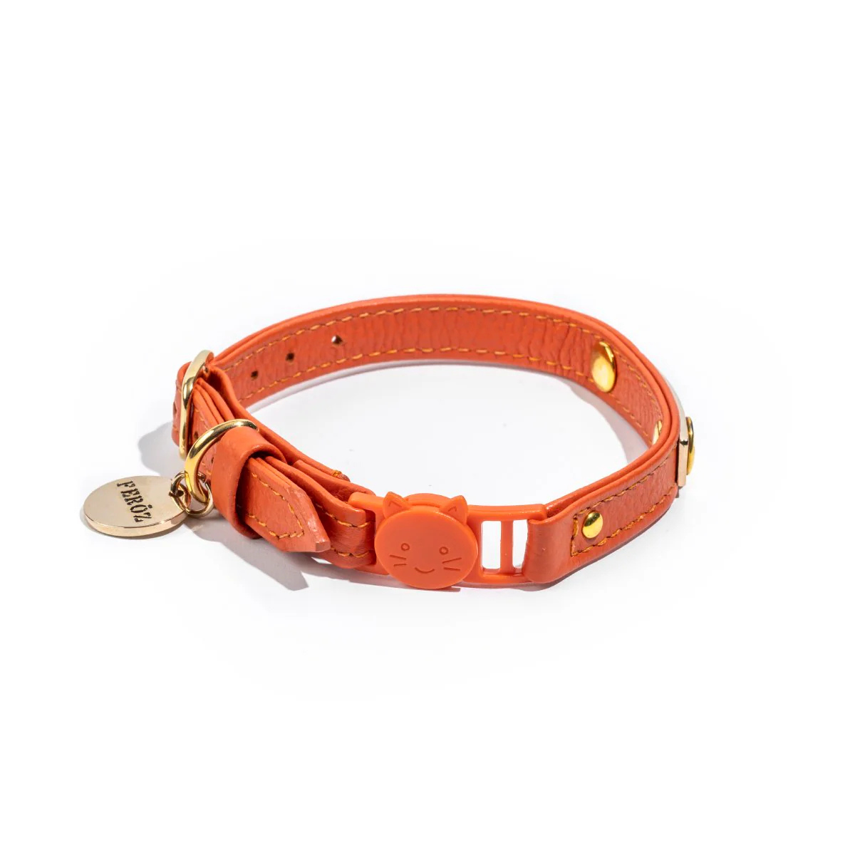 Leather Cat Collar