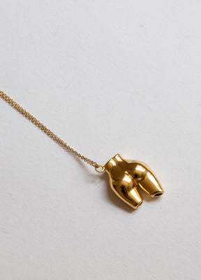 Female Body Pendant Necklace
