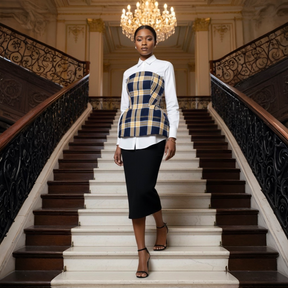 Jumi Aso Oke Luxe Statement Top