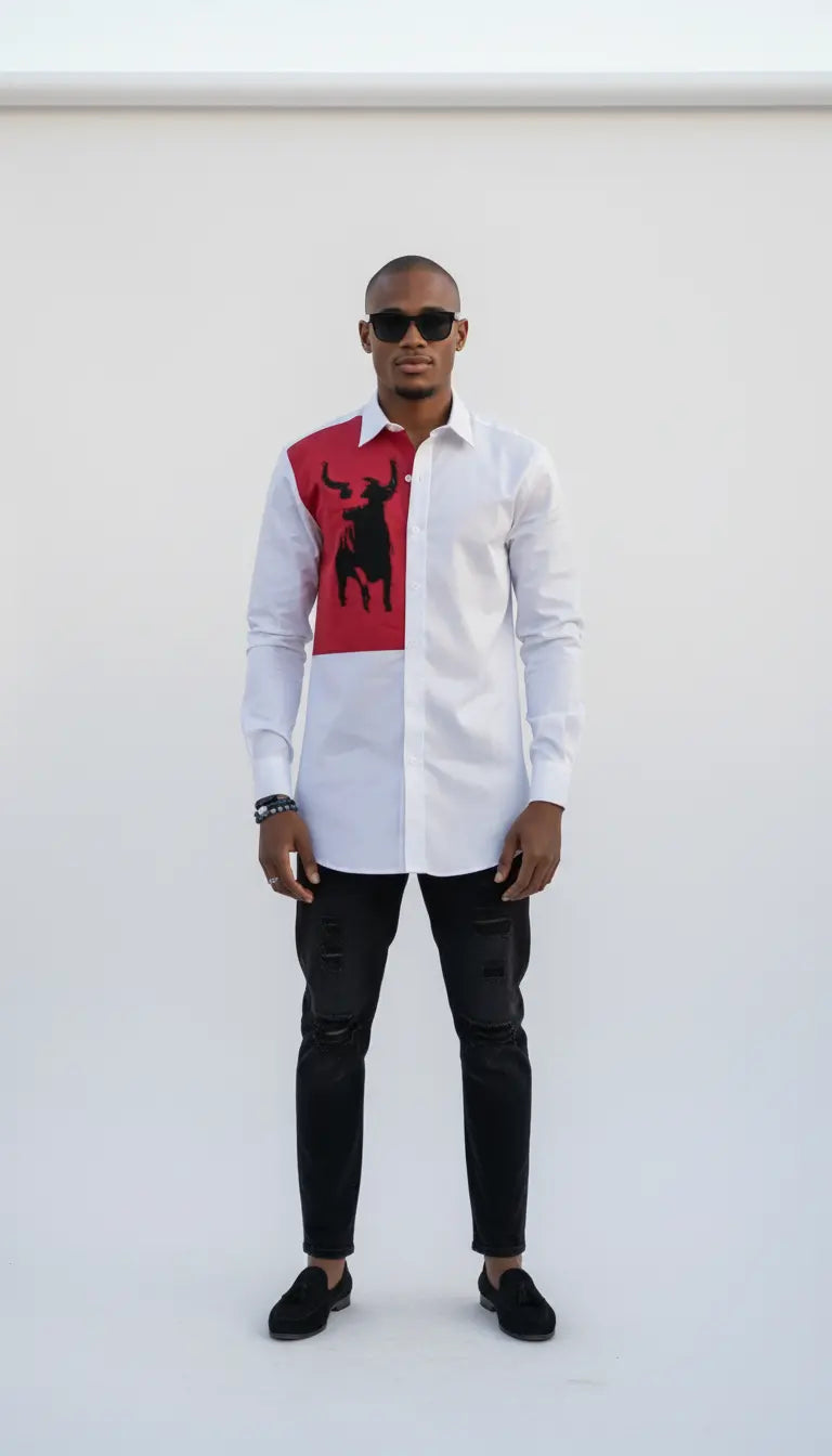 Efon Heritage Bull Art Shirt