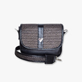 Leather Crossbody Bag Carriel Black