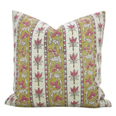 Beautiful Hand Block Printed Design Viscose Linen Piillow Cover - Laxmi
