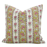 Beautiful Hand Block Printed Design Viscose Linen Piillow Cover - Laxmi