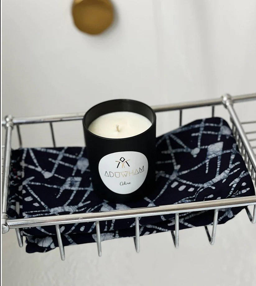 Adire Candle – A Journey of Elegance, Relaxation, and Sustainability