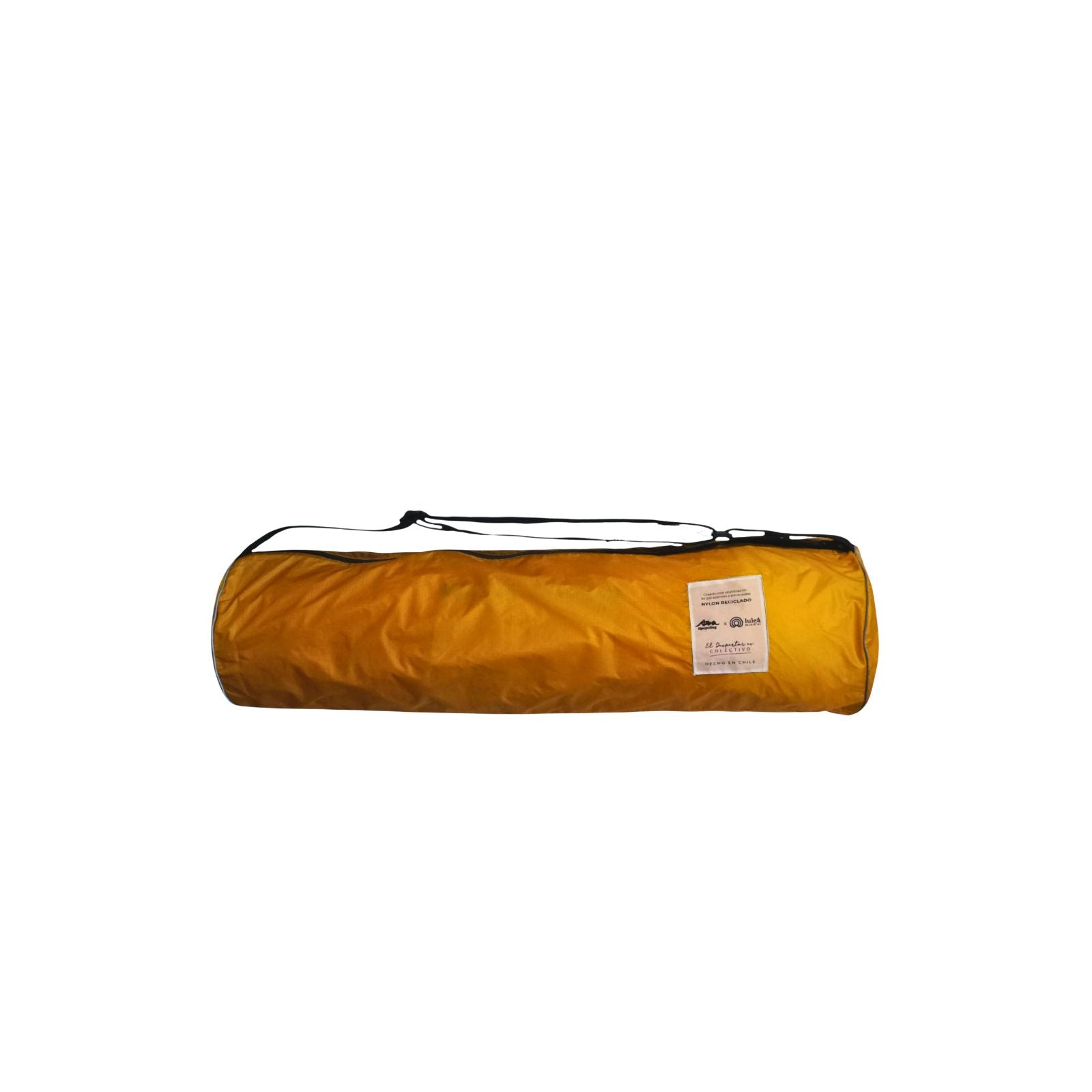 Porta Mat Amarillo cinta color negra
