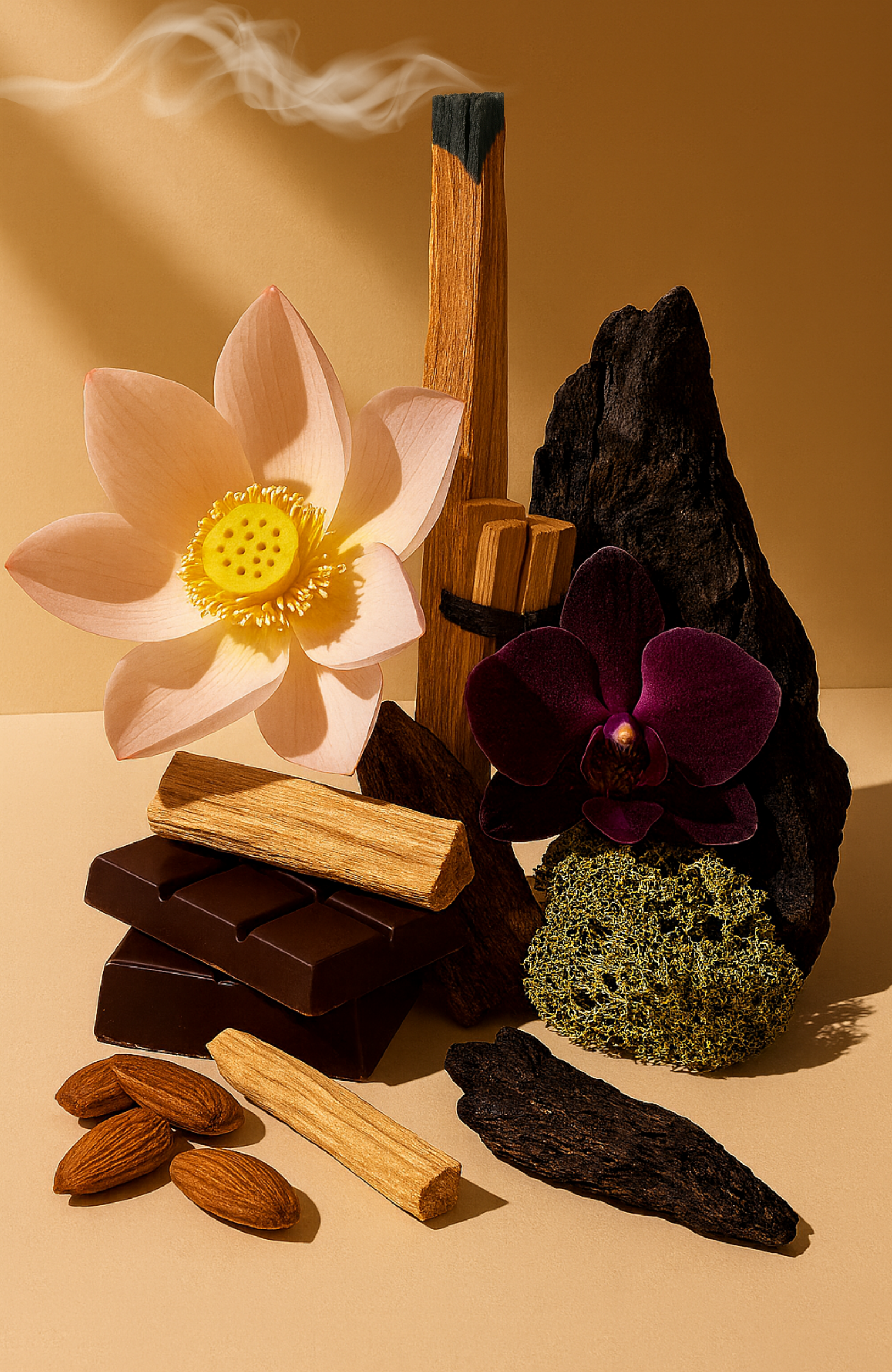 Ganja Suede Scented Candle with Wood Wick