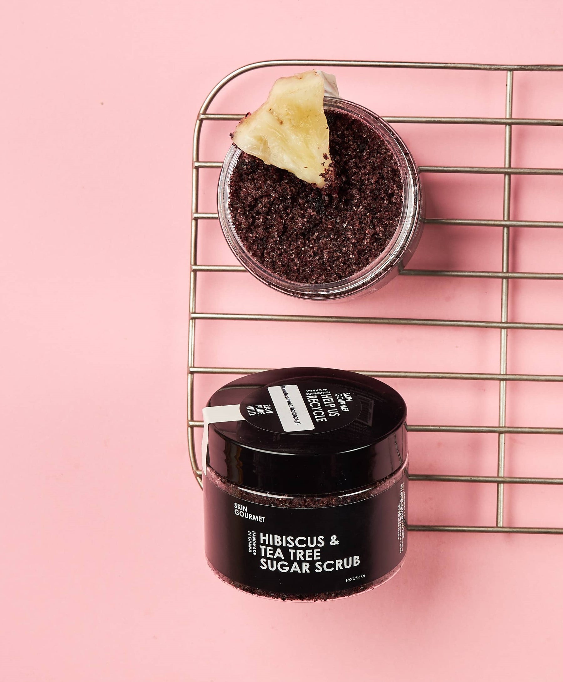 Hibiscus & Tea Tree Sugar Scrub