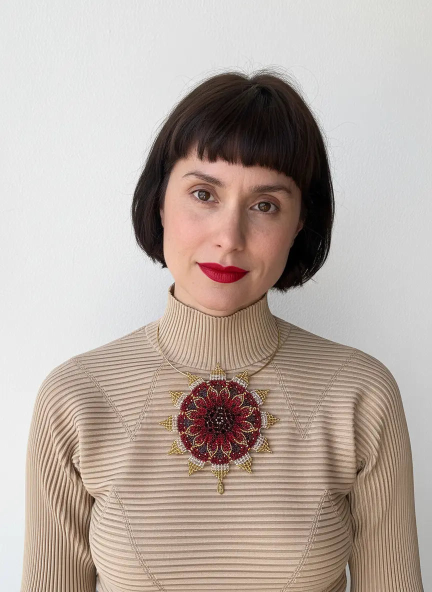 PRESSED FLOWER CHOKER