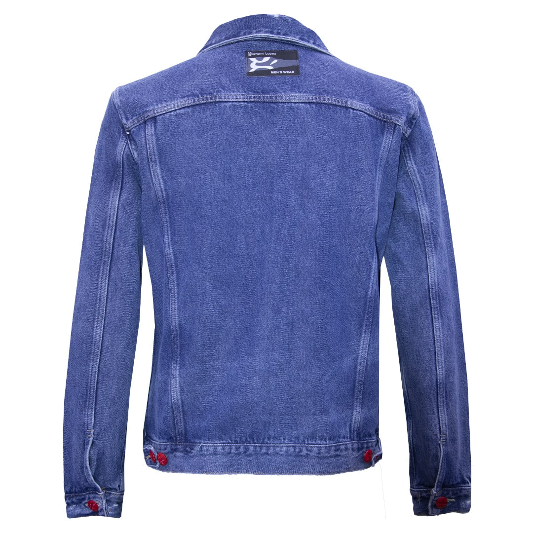 Classic blue denim jacket