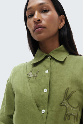 Pilche Wrapped Blouse