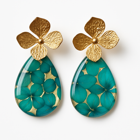 Golden Bloom Drops - L